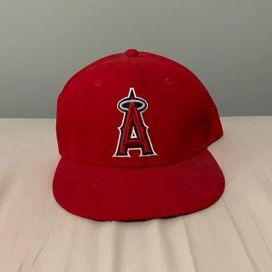 Angels new era hat
